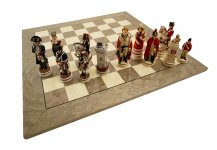 (image for) Bello Games Collezioni - Napoleon Luxury Hand Painted Chessmen from Italy
