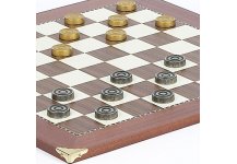 (image for) Astor Place Checkers Board from Spain & Bella Gina Checkers