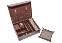 (image for) Central Park West Genuine Leather and Material Valet