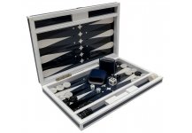 (image for) Studio 54 New York Deluxe Lacquered Backgammon Set 18"