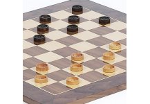 (image for) Columbus Ave. Checkers Board from Spain & Amsterdam Checkers