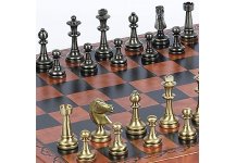(image for) Bello Collezioni - Bello Stefano Chessmen & Georgio Chess Board from Italy