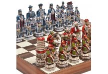 (image for) Great Wall of China Luxury Chessmen from Italy & Astor Board