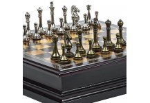 (image for) Tudor City Metal Chessmen with Storage
