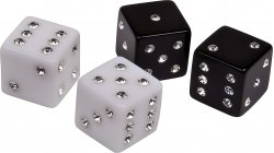 (image for) Luxury Swarovski Dice from Italy