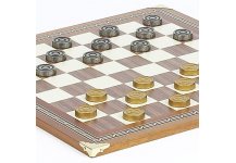 (image for) Fulton St. Checkers Board from Spain & Bella Gina Checkers