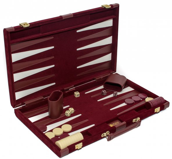 (image for) Bleecker Street Designer Backgammon Set - Click Image to Close