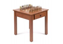 (image for) American West Chessmen & Lincoln Center Game Table