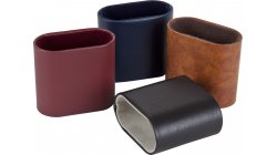 Leatherette & Wood Dice Cups