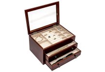 (image for) Perry Street Walnut Men's/Women's Jewelry Box