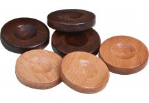 (image for) Socrates Walnut & Oak finished Backgammon Checkers from Greece