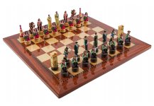 (image for) American West Chessmen & Chelsea Park Chess Board from Spain