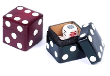 (image for) Julietta Genuine Italian Leather Dice