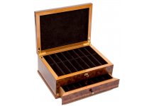(image for) Bello Collezioni - Via Vittorio Veneto Luxury Briarwood Chess Storage Box