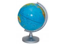 (image for) Desktop Blue Ocean Globe with Lighting 11"