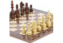 (image for) Paramount Staunton Chessmen & Columbus Board from Spain