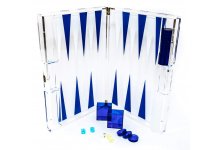 (image for) Bello New York's Deluxe Acrylic Backgammon Set