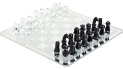 (image for) Glass and Crystal Chess Sets