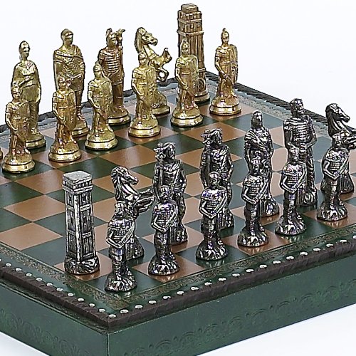 (image for) Bello Collezioni - Lorenzini Chessmen & Marcello Chess Board/Box from Italy - Click Image to Close